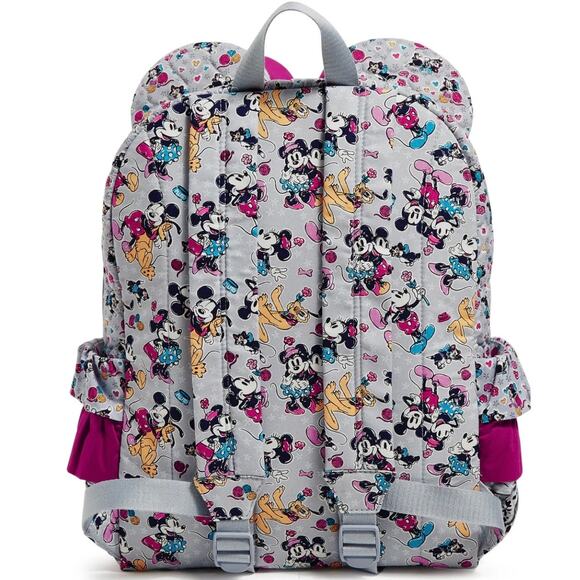 Vera Bradley Disney's Minnie Mouse Ears Backpack Mickey Piccadilly Paisley NWT - Picture 2 of 7